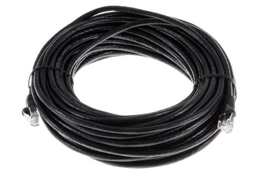50FT 24AWG CAT6 UTP Snagless Ethernet Network Cable 550MHz , Black