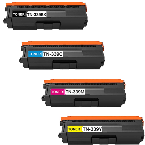 Compatible  Brother TN339 Toner Cartridge Color Set