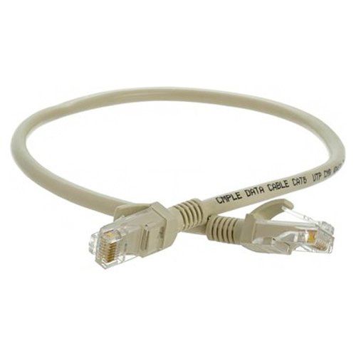 1.5FT 24AWG CAT6 UTP Snagless Ethernet Network Cable 550MHz , Gray