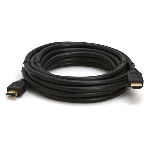 28AWG High Speed HDMI Cable with Ethernet - Black - 15FT