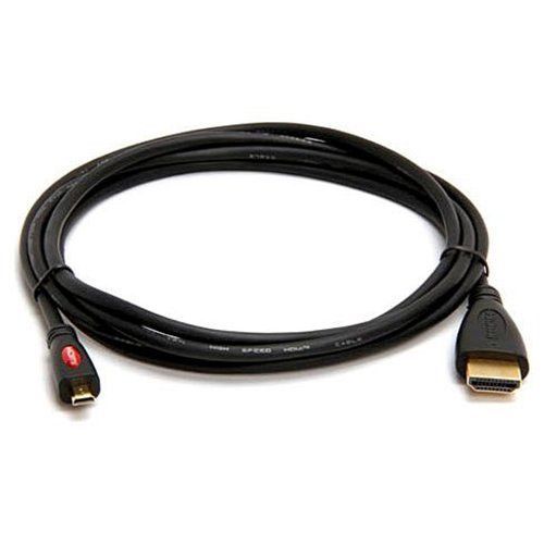 MICRO HDMI to HDMI cable Gold Plated for Cell phones - 15ft