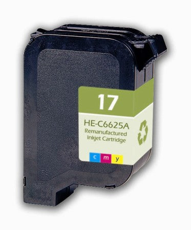 Remanufactured HP 17 (C6625AN) Ink Cartridge - Tri-Color