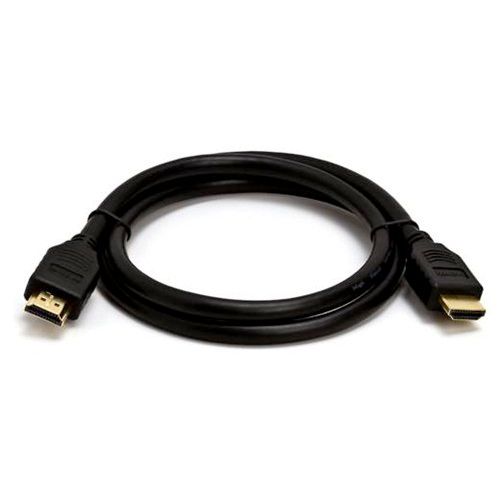 28AWG High Speed HDMI Cable with Ethernet - Black - 3FT