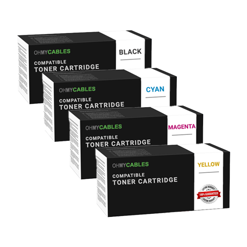 Compatible Brother LC401XL High Yield Ink Cartridge Set - (Black, Cyan, Magenta, Yellow)