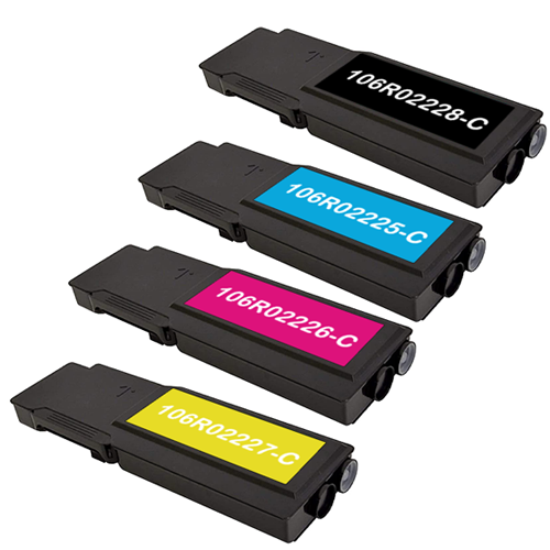 Comaptible Phaser 6600 / 6605 Toner Cartridge Color Set