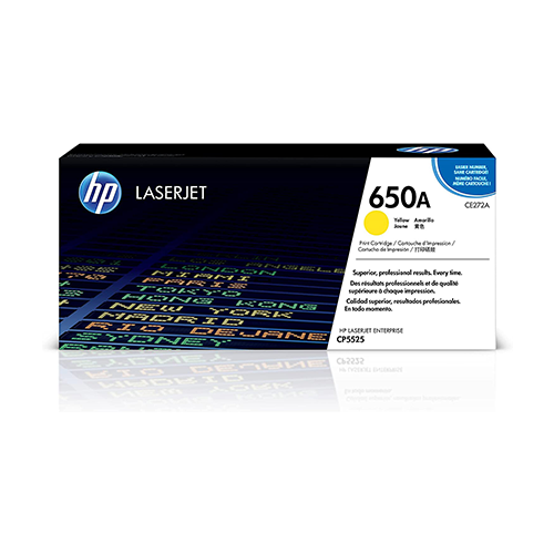 Remanufactured HP CE272A Toner Cartridge - Yellow