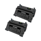 Compatible HP CE390A Toner Cartridge - 2 Pack