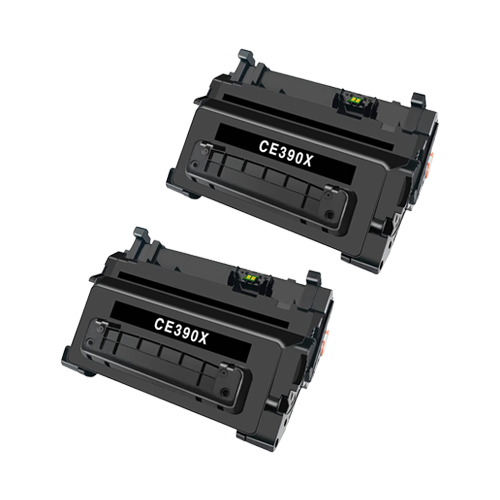 Compatible HP CE390X Toner Cartridge - 2 Pack