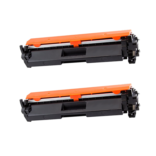 Compatible HP CF217A Toner Cartridge - 2 Pack