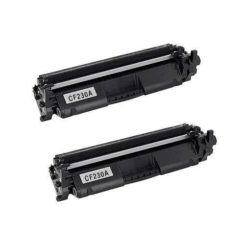 Compatible HP CF230A Toner Cartridge - 2 Pack