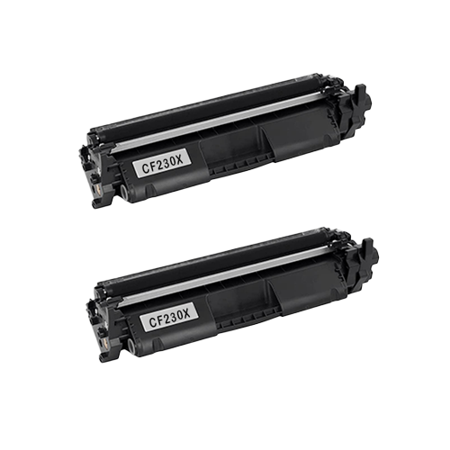 Compatible HP CF230X Toner Cartridge - 2 Pack