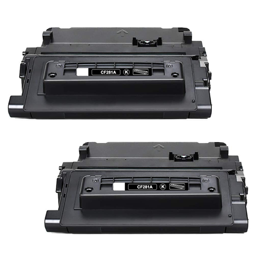 Comaptible HP CF281A Toner Cartridge - 2 Pack
