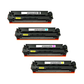 Compatible HP 202X Toner Cartridges Color Set