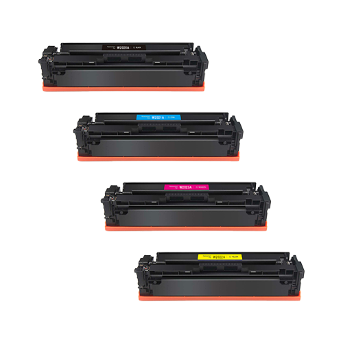 Remanufactured HP 414A Toner Cartridge Color Set With Chip