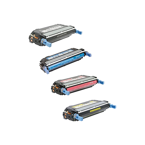 Remanufactured HP 642A Toner Cartridge Color Set