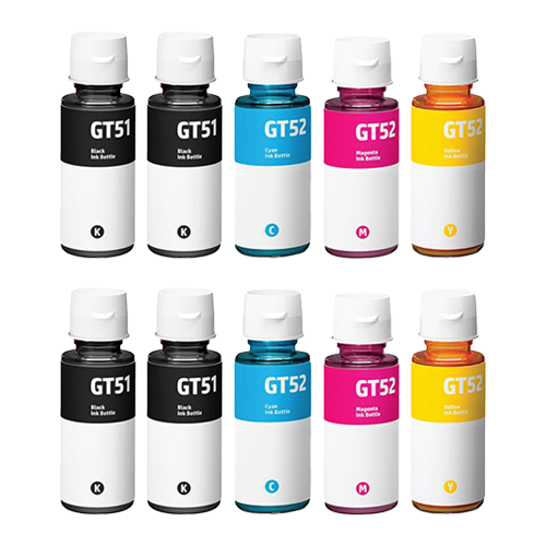 Compatible HP GT51XL Ink Bottle 10 pack