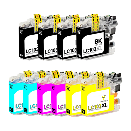 Compatible LC103 Ink Cartridge - 10 Pack