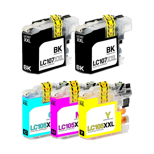 Compatible LC107 Ink Cartridge - 5 Pack