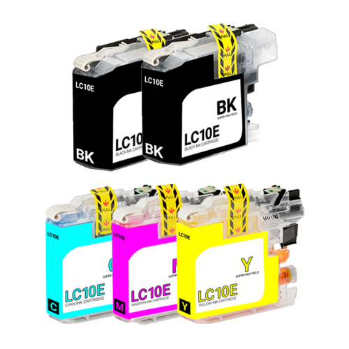 Compatible LC10E Ink Cartridge - 5 Pack