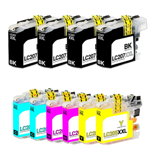 Compatible LC205 Ink Cartridge - 10 Pack