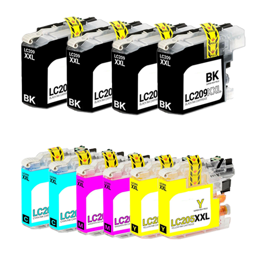 Compatible LC209 Ink Cartridge - 10 Pack