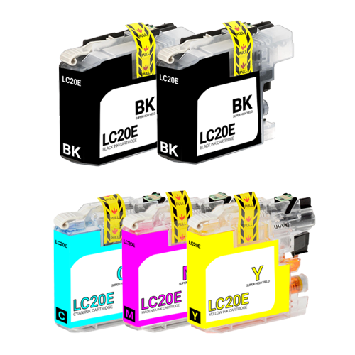 Compatible LC20E Ink Cartridge - 5 Pack