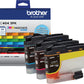 Original Brother LC404 3-Pack Color Standard Yield Ink Cartridges