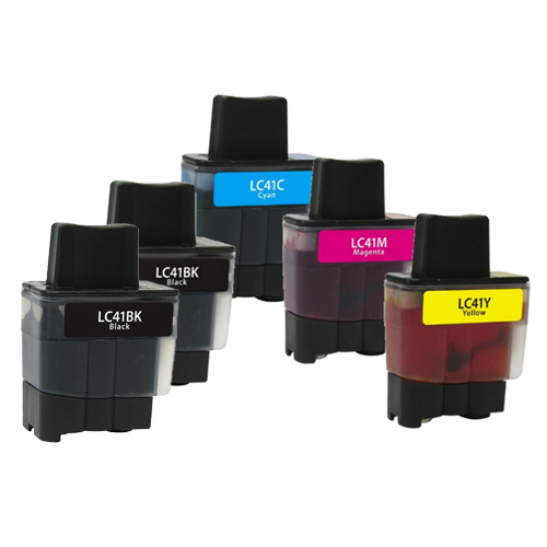 Remanufactured LC41 Ink Cartridge - 5 Pack