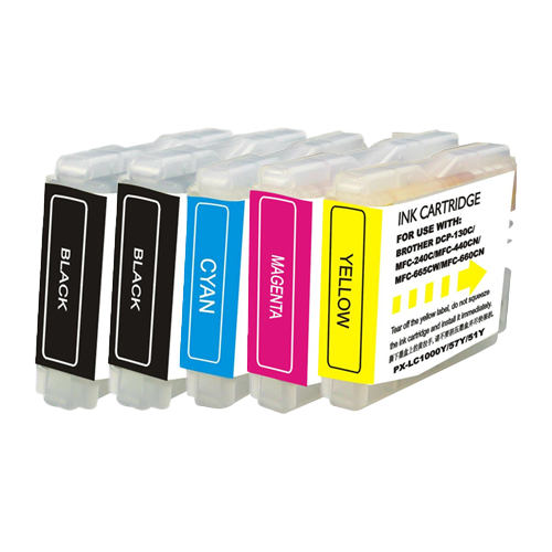 Remanufactured LC51 Ink Cartridge - 5 Pack