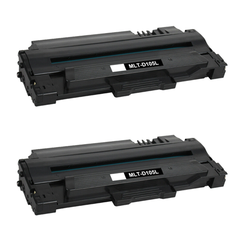 Compatible MLT-D105L Toner Cartridge - 2 Pack
