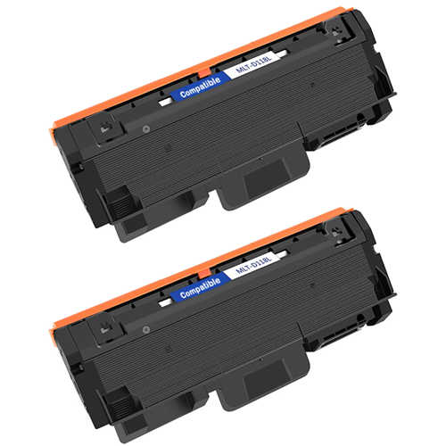 Compatible MLT-D118L Toner Cartridge - 2 Pack
