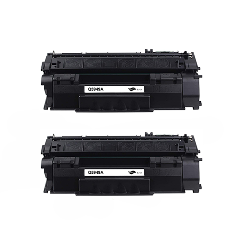Compatible HP Q5949A Toner Cartridge Twin Pack