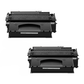 Compatible HP Q7553X Toner Cartridge Twin Pack