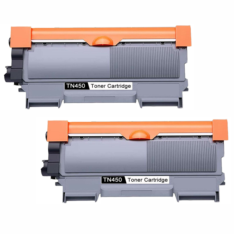 TN450 Toner Cartridge - Black - 2 Pack