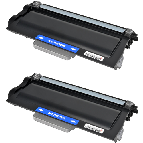 Tn750 Compatible Brother TN750 High Yield Toner Cartridge - 2 Pack – OHmyCables