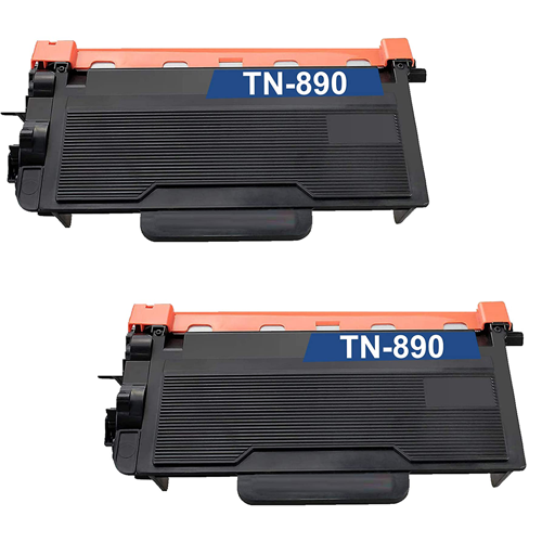 Compatible Brother TN890 Toner Cartridge - 2 Pack