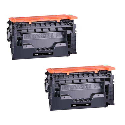 Remanufactured HP W1470A Toner Cartridge With Chip 2 Pack