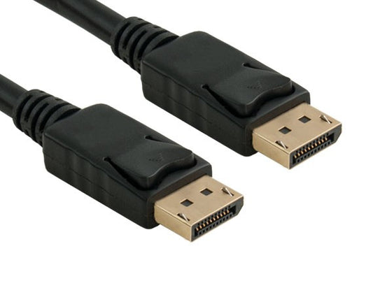 3ft Displayport to Displayport Cable - Male to Male - With Latches 28AWG
