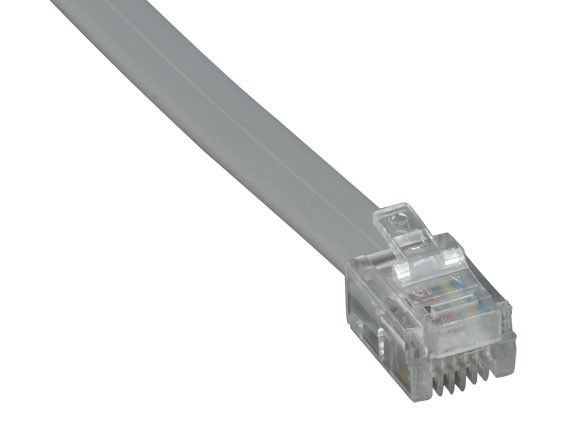 14ft RJ12 6P6C Straight Modular Cable